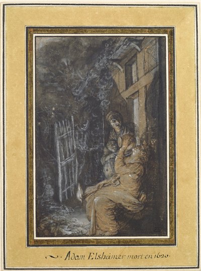 Die Verspottung der Ceres von Adam Elsheimer